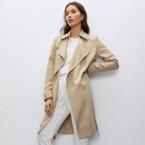 Babaton Maximo Trench from Aritzia in XS beige